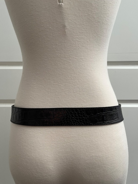Nanni Milano Leather Belt Made in Italy, Adjustable, S/M main image 7